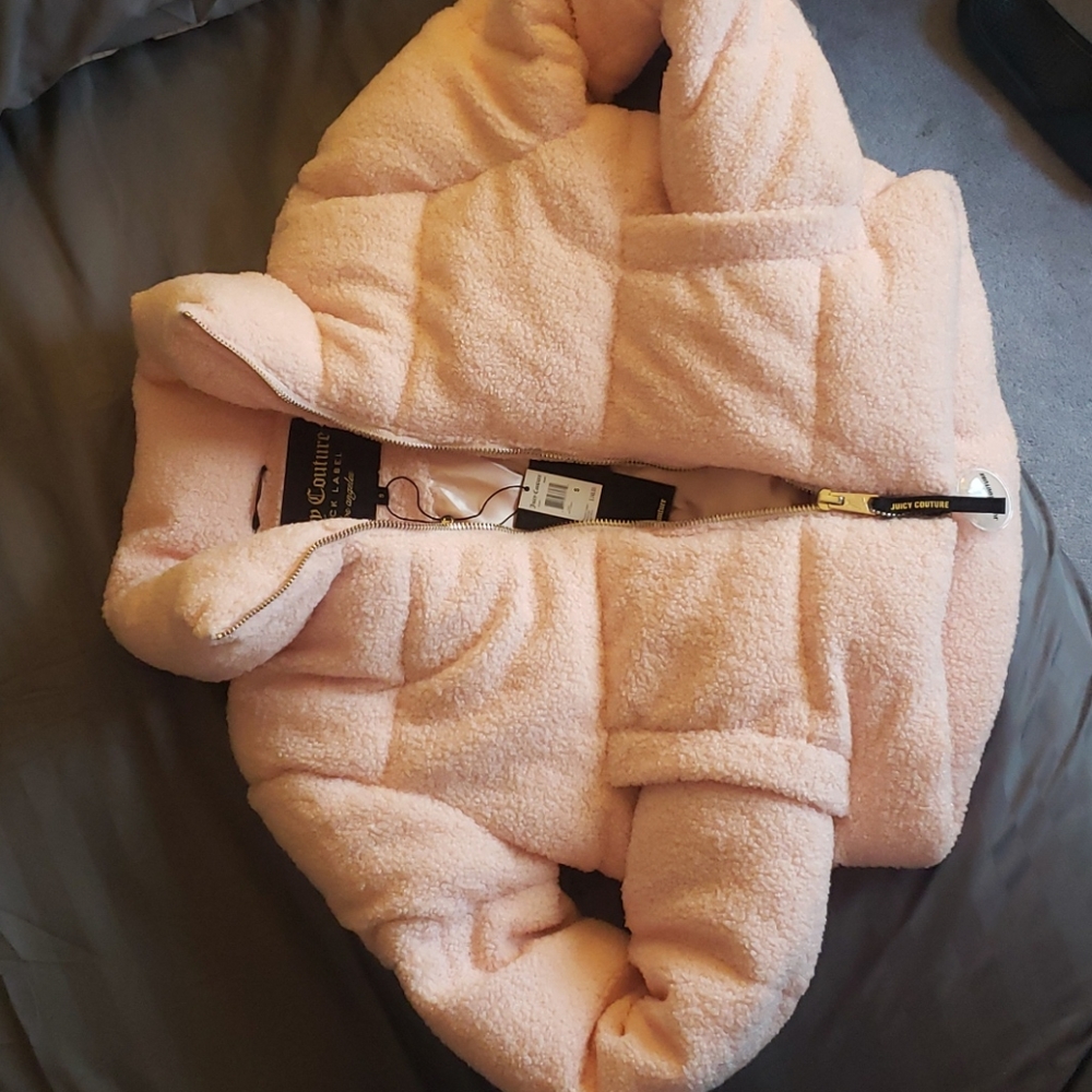 Juicy Couture teddy bear coat
